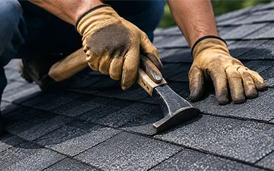 Residential Roofing Modern North Texas home featuring a professionally installed asphalt shingle roof by Sun Haven Roofing.