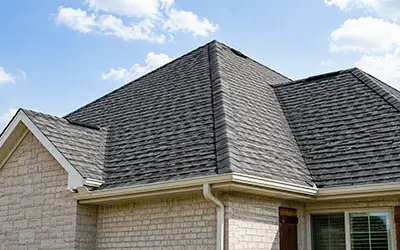 Residential Roofing Modern North Texas home featuring a professionally installed asphalt shingle roof by Sun Haven Roofing.