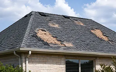 Residential Roofing Modern North Texas home featuring a professionally installed asphalt shingle roof by Sun Haven Roofing.